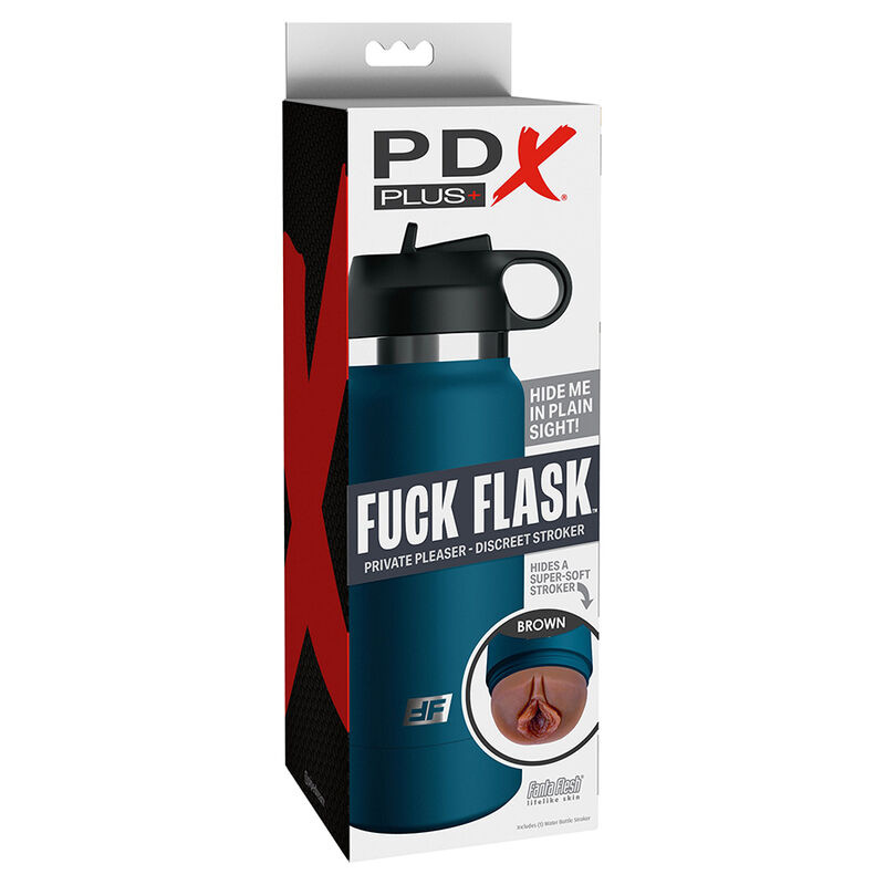 Pdx plus - fuck flask vagine discret stroker brown model 1