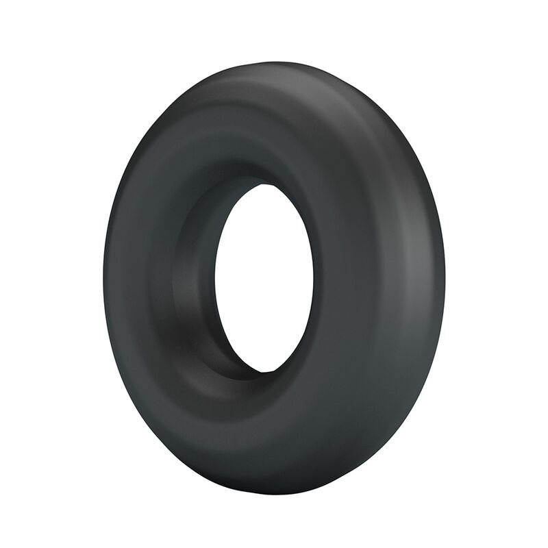 Crazy bull - urban super soft silicone cock ring black