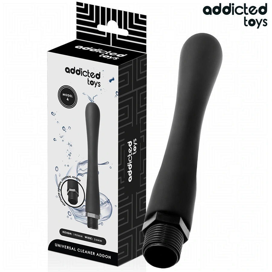 Addicted toys - anal cleaner with universal adapter model 4