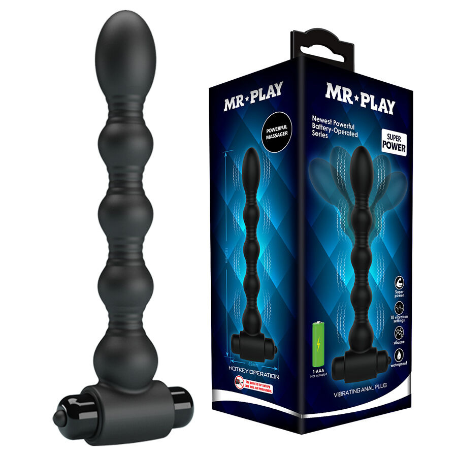 Mr play - vibrating anal plug massager