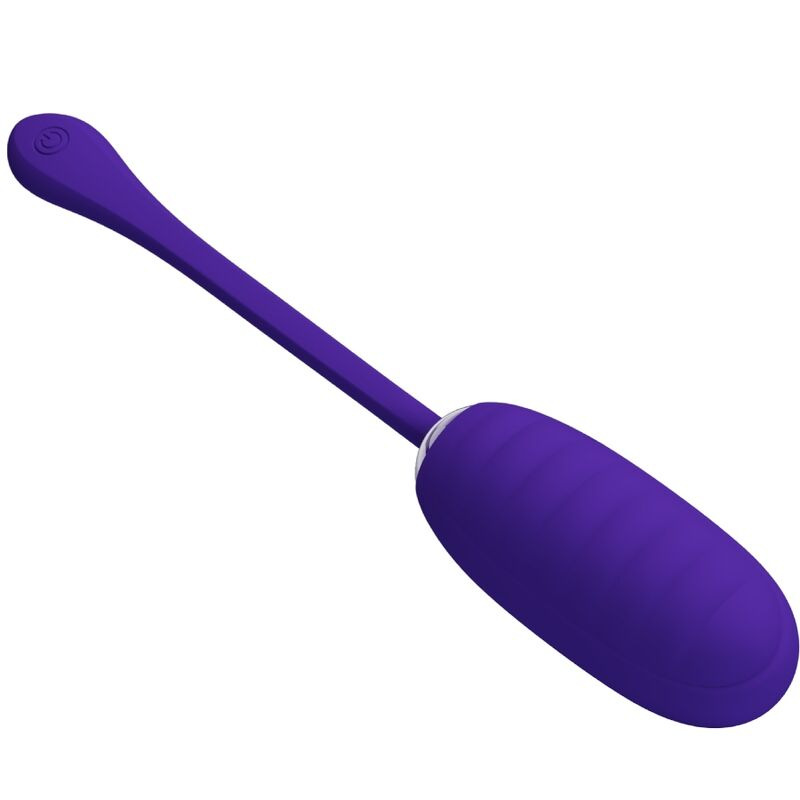 Pretty love - kirk rechargeable vibrating egg purple
