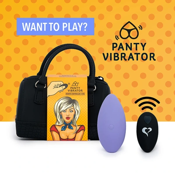 FeelzToys - panty vibe vibrator purple