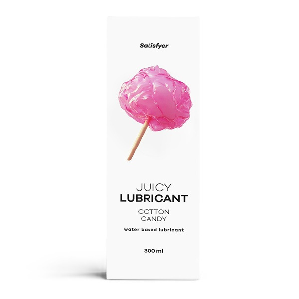 Satisfyer Juicy Lubricant Cotton Candy Waterbased 300ml - Lubrikant