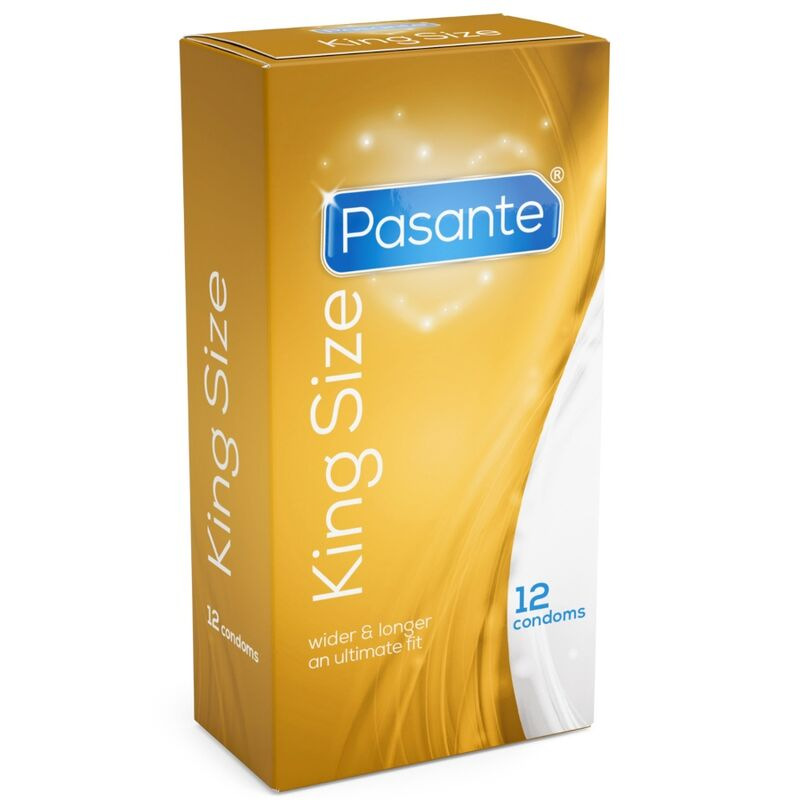 Pasante - King size dlhšie a širšie kondómy 12 ks