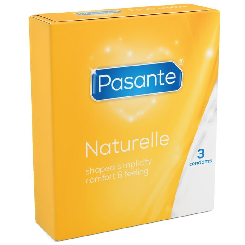 Pasante - naturelle kondómy 3 ks