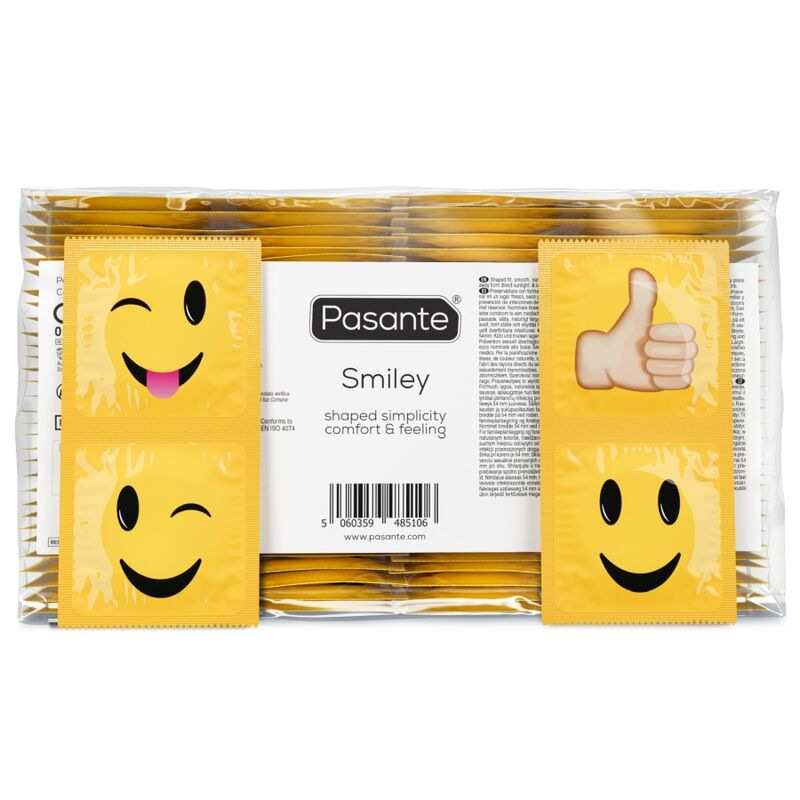 Pasante - kondómy smiley balenie 144 ks
