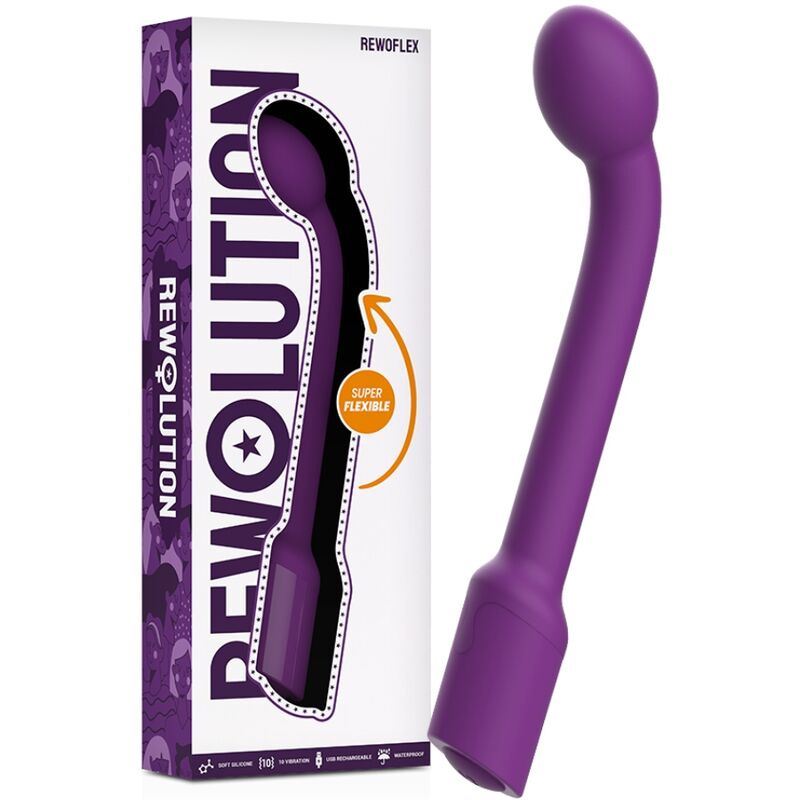 Rewolution - rewoflex flexible g-point stimulator vibrator