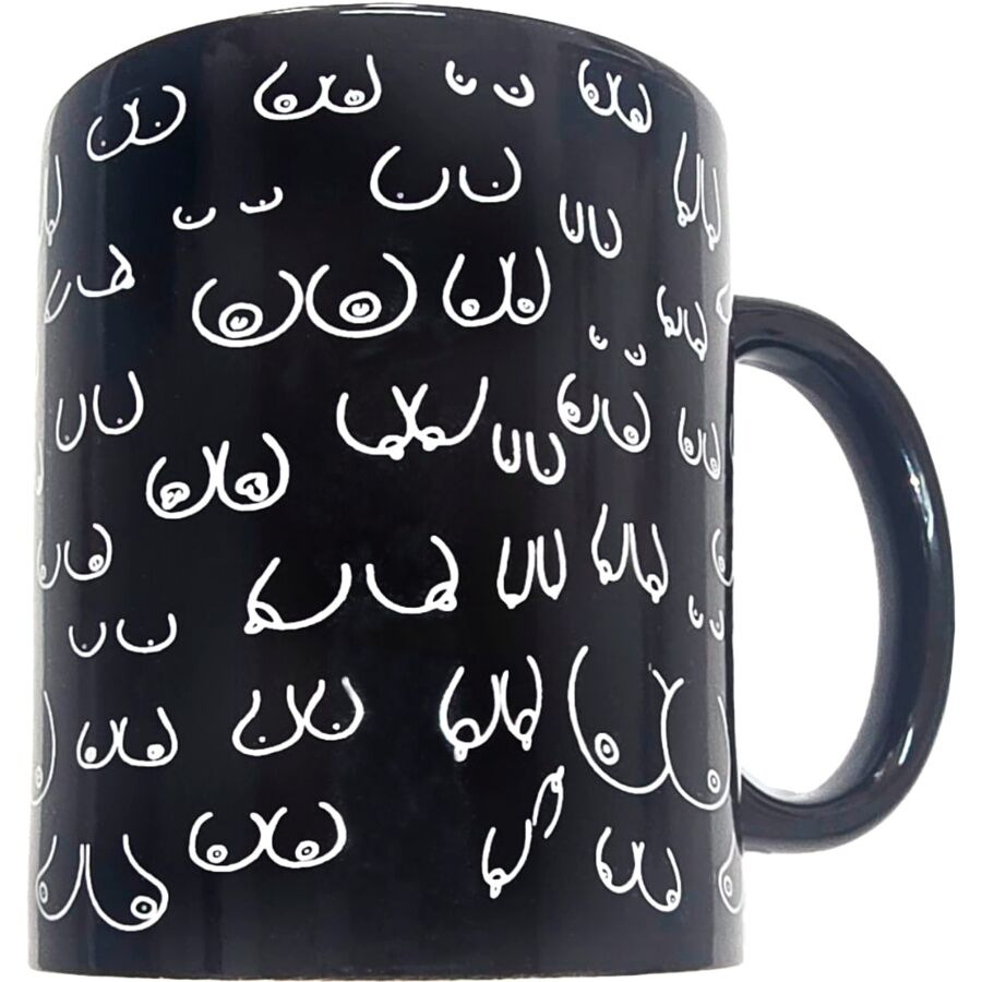Diablo picante - boobs mug black 370 ml