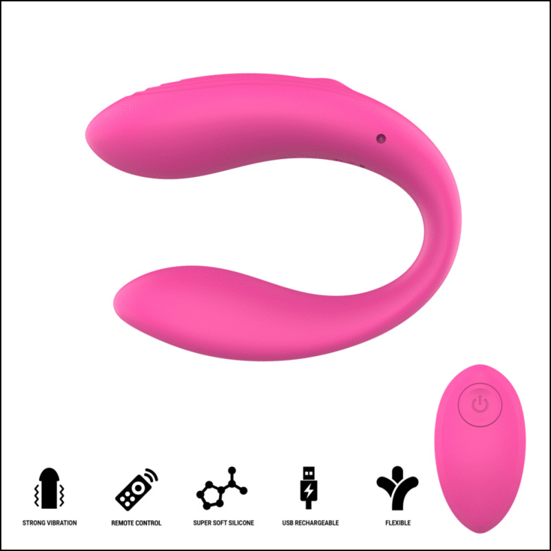 Intense - nora vibrating clamp stimulator pink