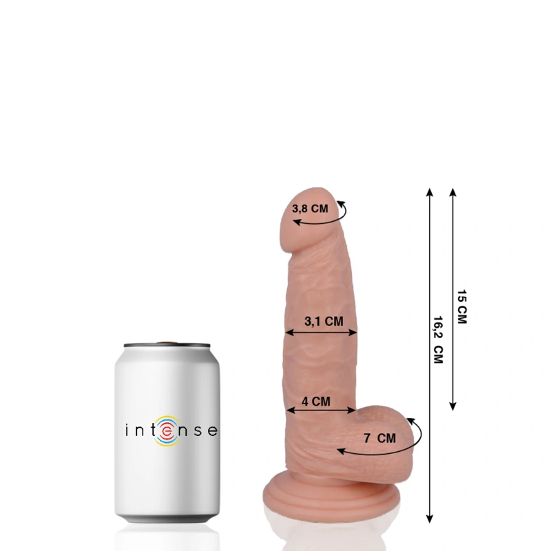 Mr intense - 4 realistic cock 16.2 cm -o- 3.1 cm