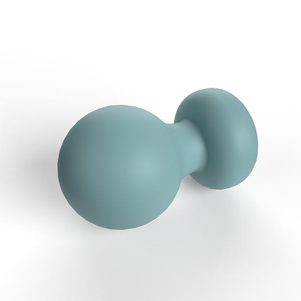 Screaming O - Cuties Palmy Palm Massager Blue 8