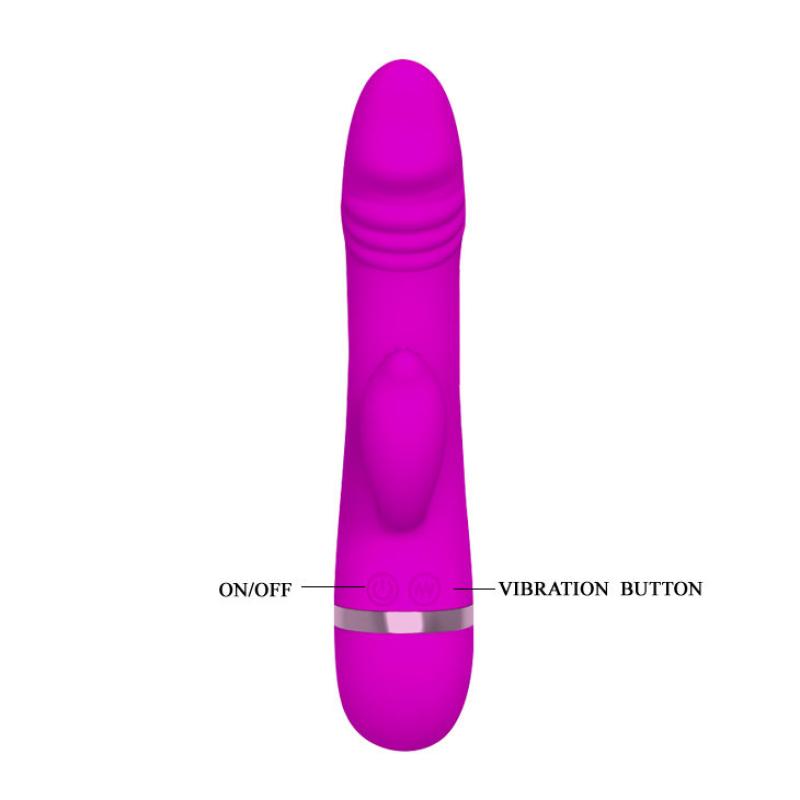 Pretty Love Flirtation - David Vibrator With Rabbit 5