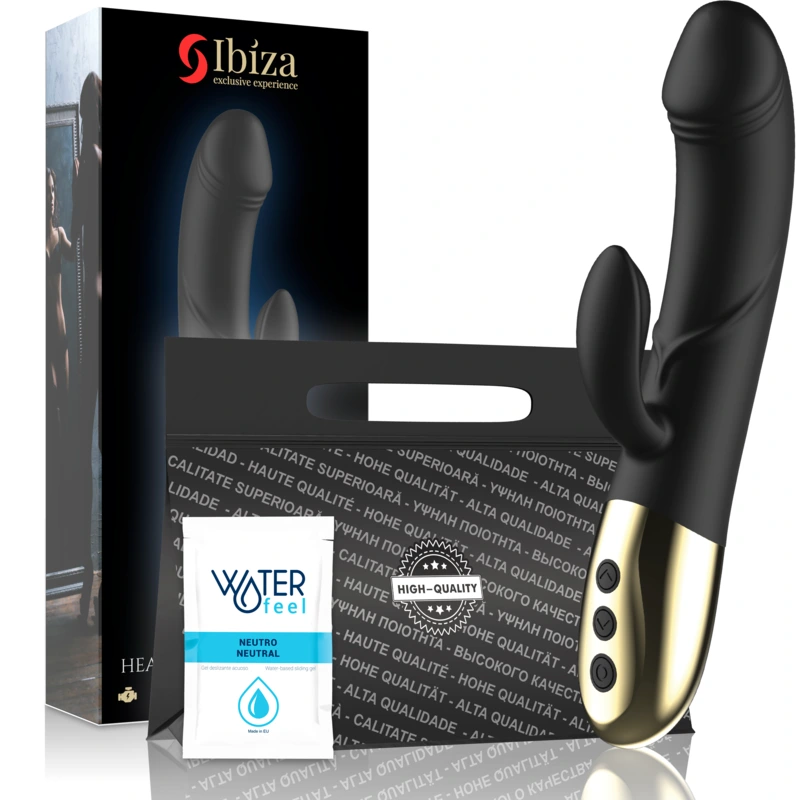 Ibiza - powerful anatomical vibrator with rabbit