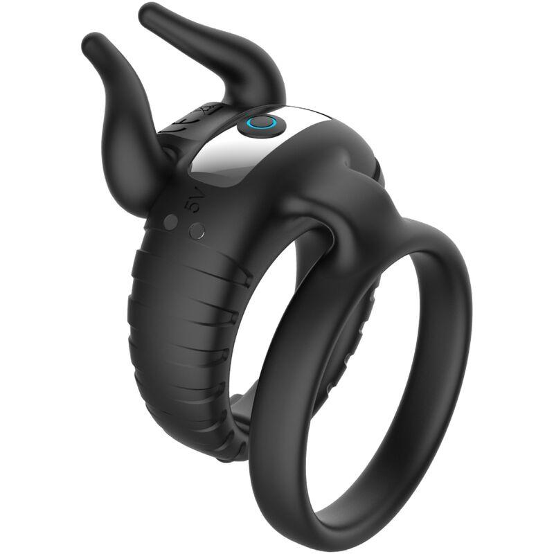 Armony - bull's pasion ring vibrator 10 speeds black