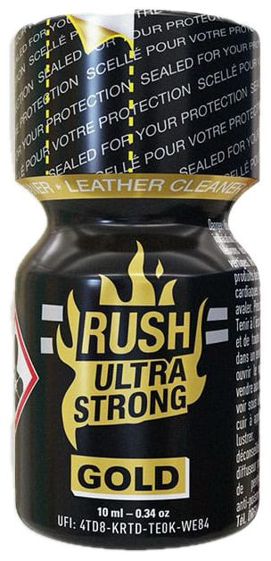 Rush Ultra Strong Gold 10ml - Čistič kože