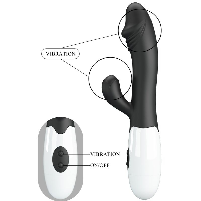 Pretty love - snappy g-spot vibrator black 7