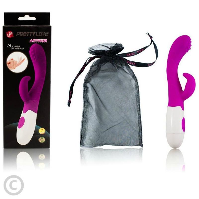 Pretty Love Arthur Vibrator Purple 1
