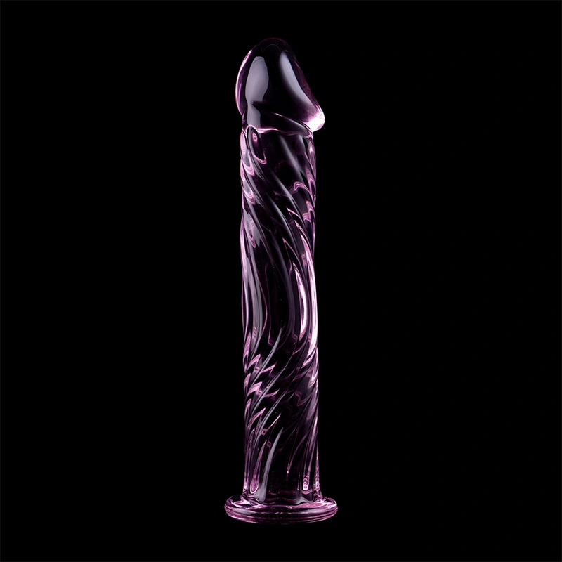 Nebula series by ibiza - model 12 dildo borosilicate glass pink 17 cm -o- 3.5 cm 6