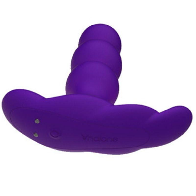 Nalone - Pearl Anal Vibrator With Remote Control Purple 1