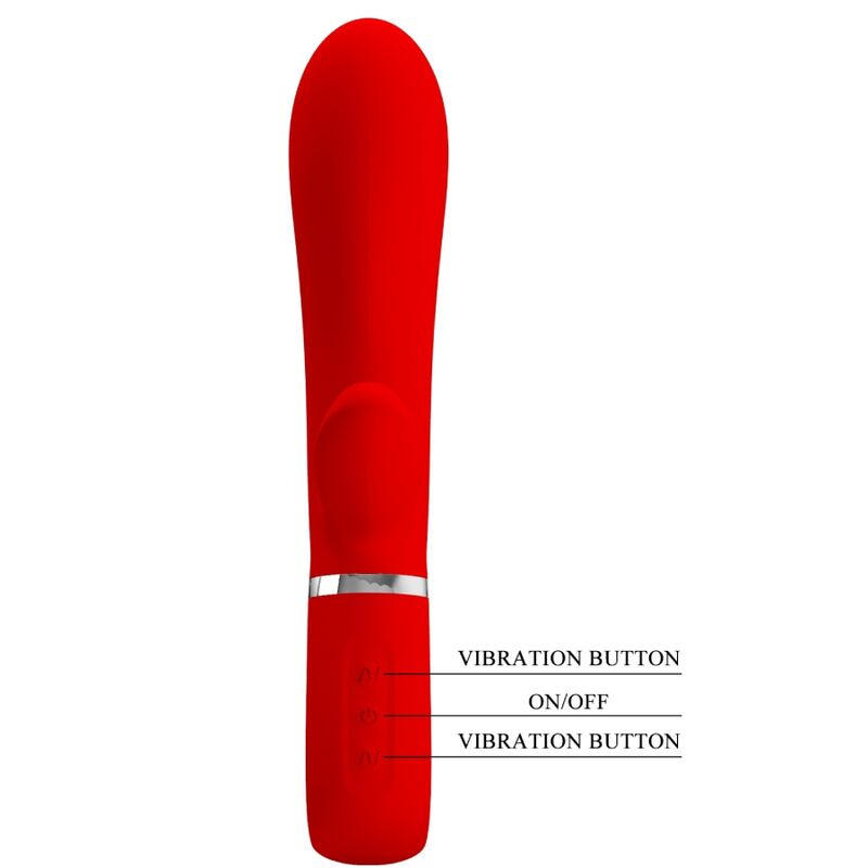 Pretty love - thomas multifunction g-spot vibrator red 5
