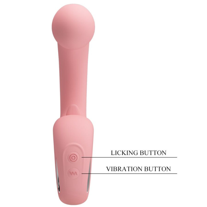 Pretty love - erynnyes g-spot vibrator + clitoris stimulator 10 vibrations pink 8