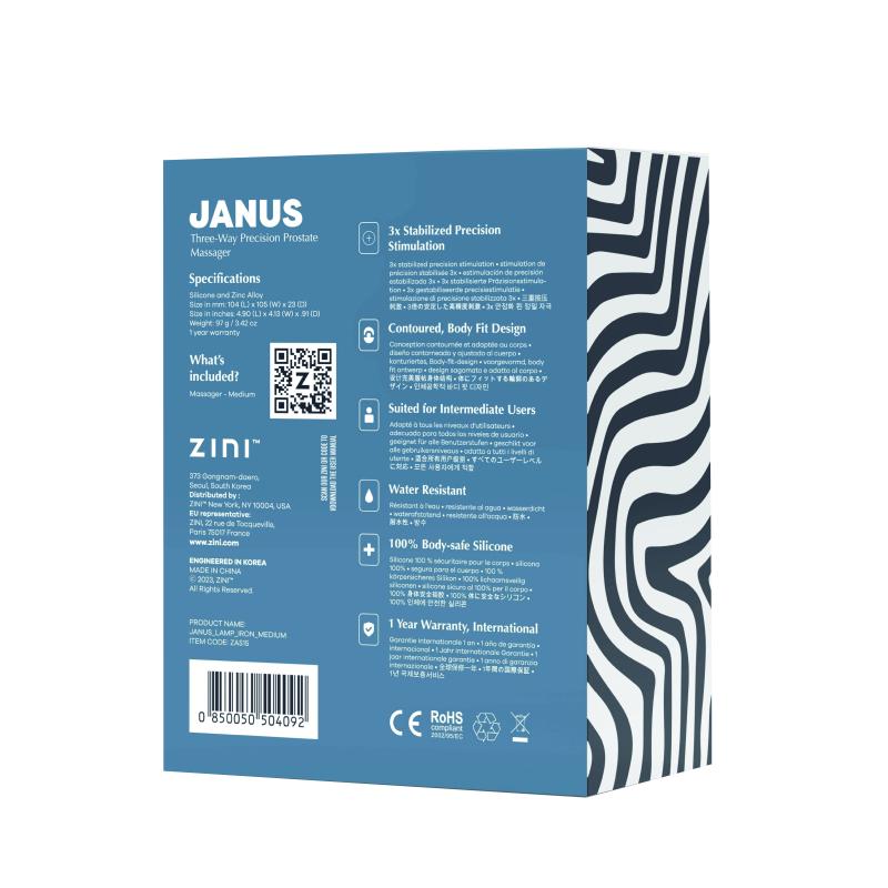 Zini - Janus Lamp Iron (M) Bordeaux