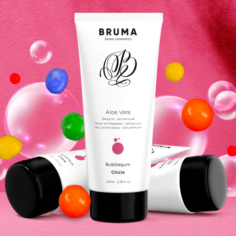 Bruma - Aloe Vera Sliding Gel Bubblegum Flavor 100 Ml