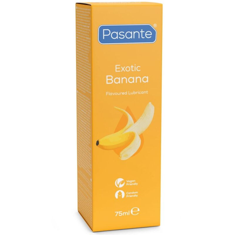 Pasante - lubricant water based banana flavoured 75 ml 1