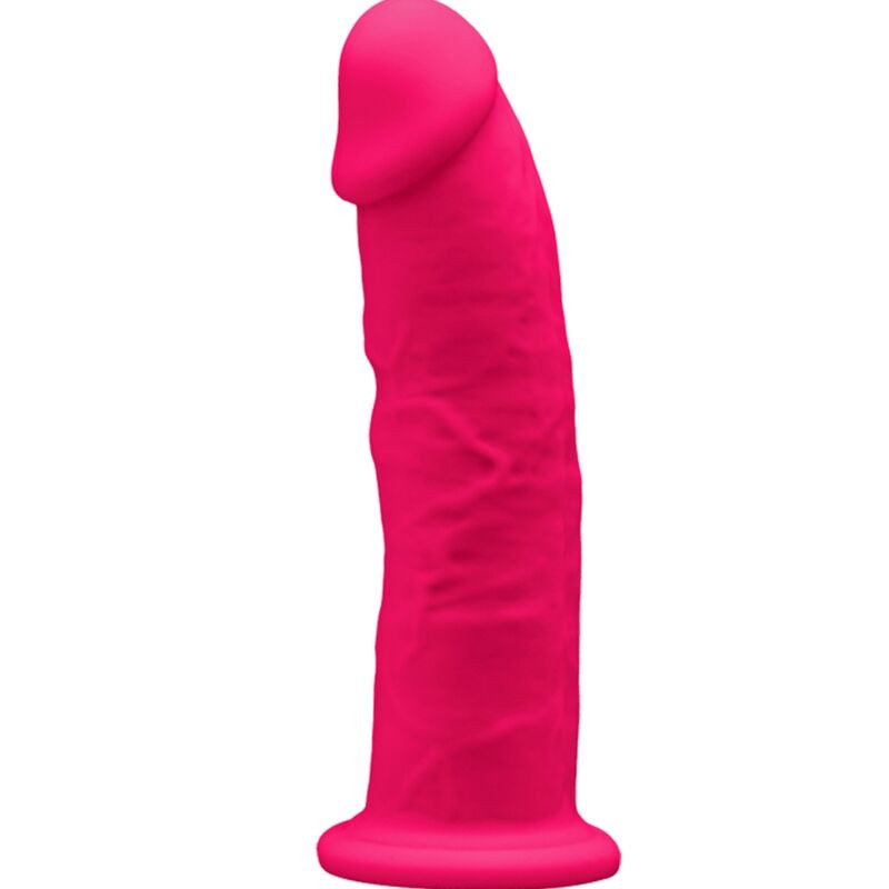Silexd - Model 2 Realistic Penis Premium Silexpan Silicone Fuchsia 15 cm