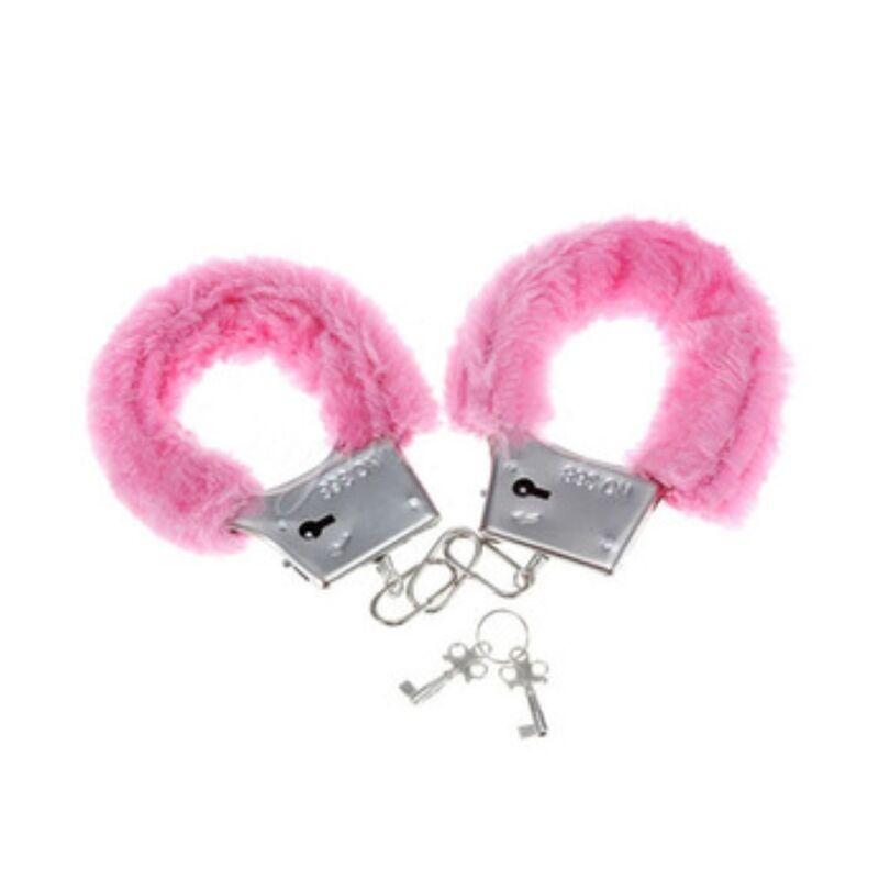 Diablo Picante - Pleasure Furry Handcuffs Pink