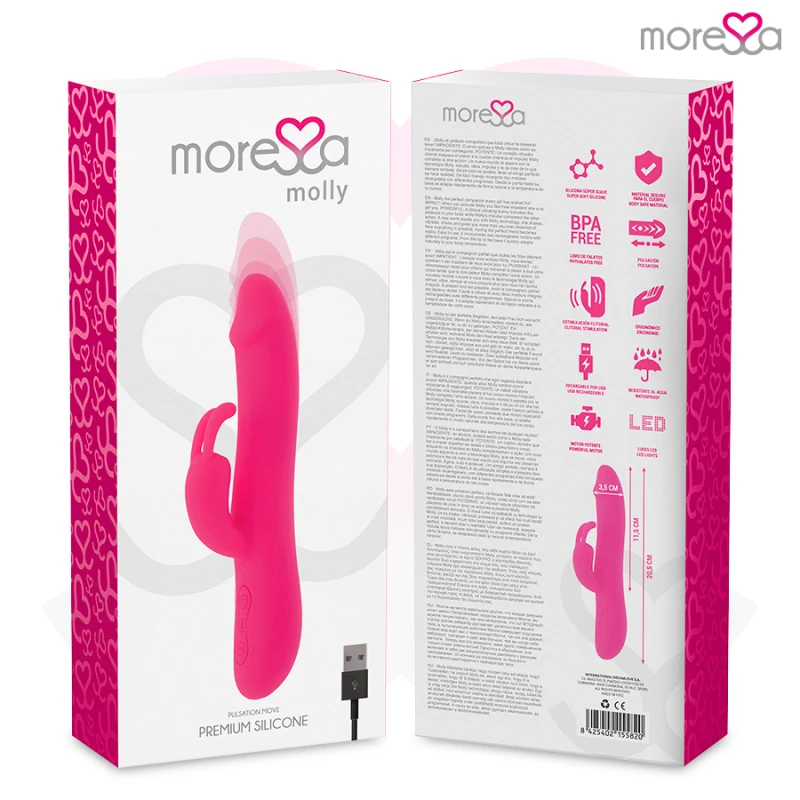 Amoressa Molly Premium Silicone Remote Control 6