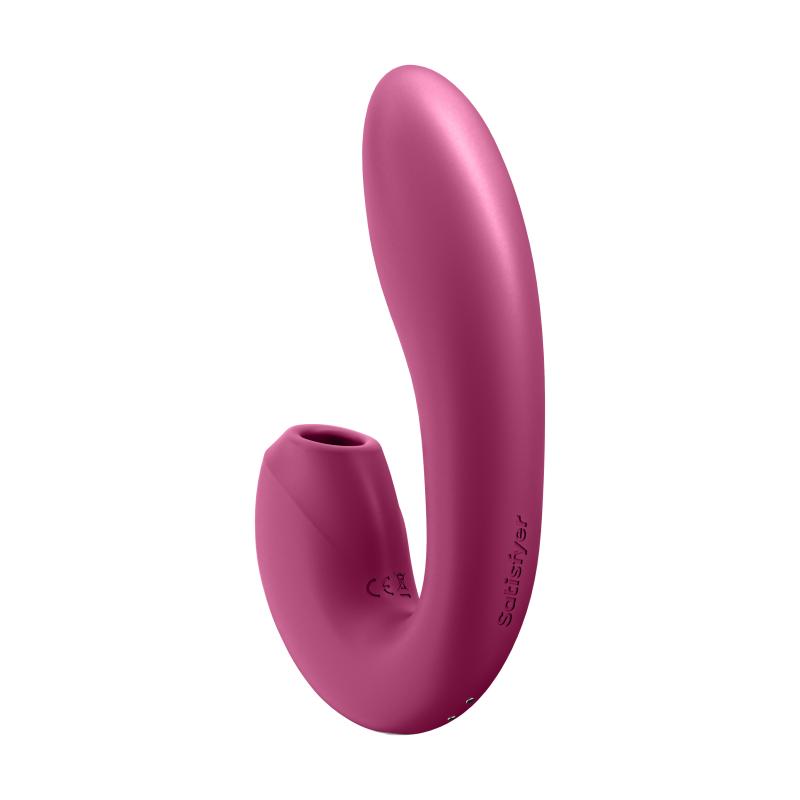 Satisfyer Sunray Insertable Double Air Pulse  Berry - Stimulátor Klitorisu A Vibrátor