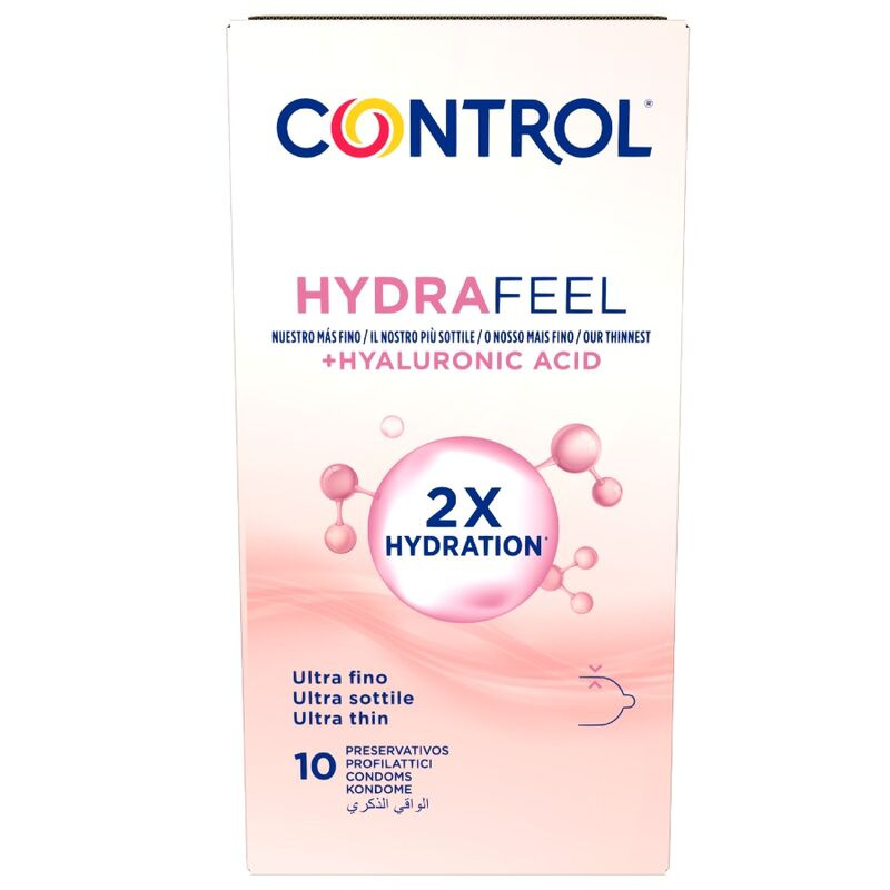 Control - hydrafeel ultra thin condoms with hyaluronic acid 10 pcs 1