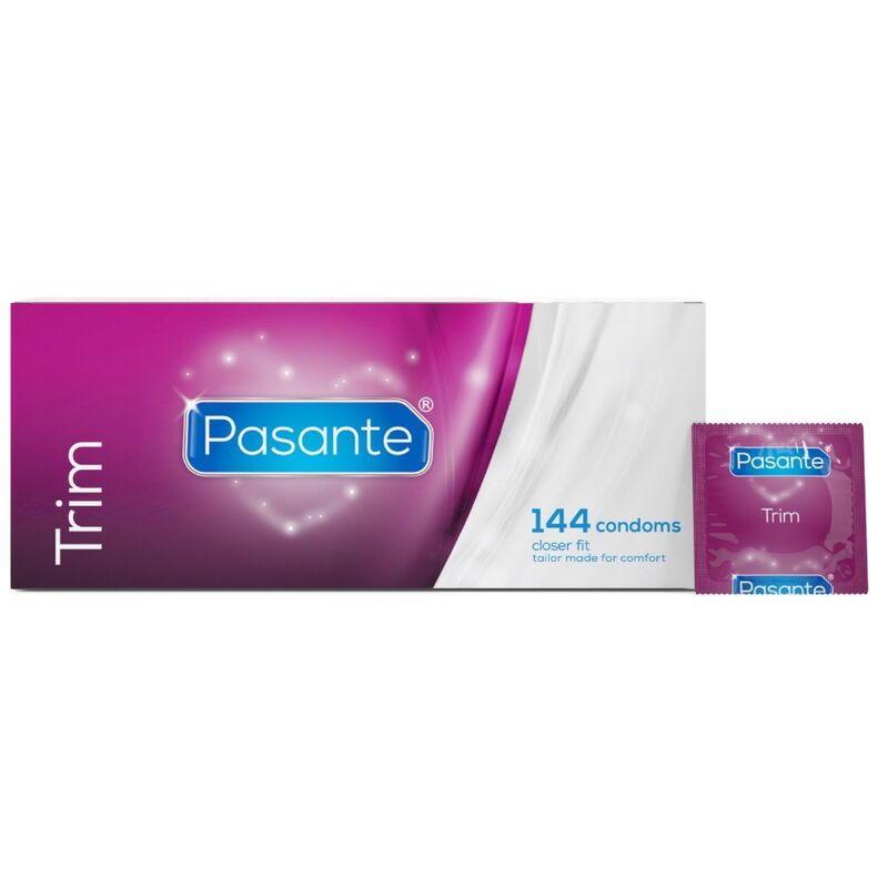 Pasante - kondómy trim closer fit caja 144 ks 2