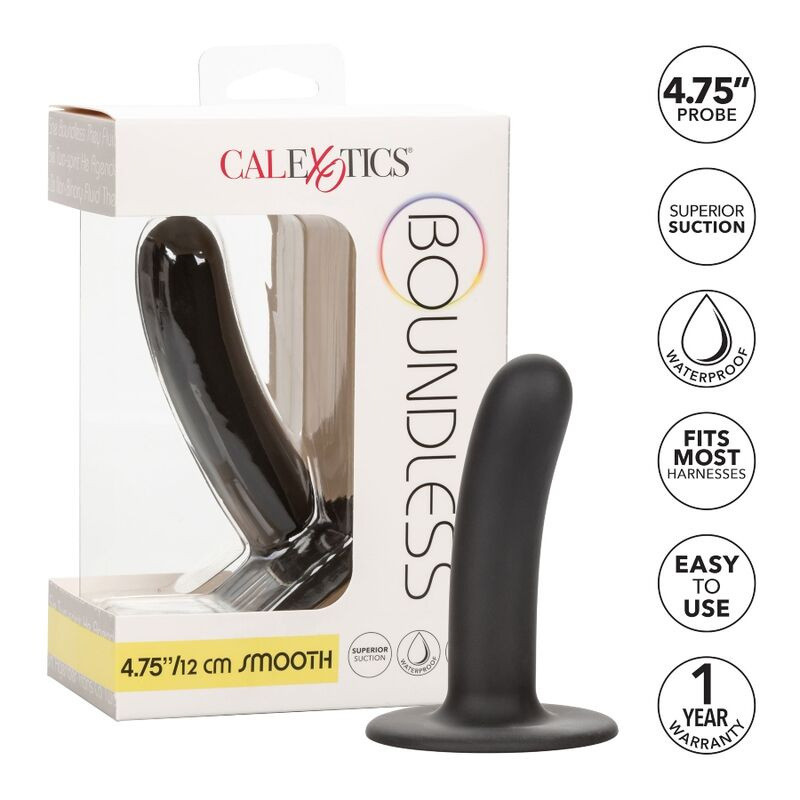 Calexotics - boundless dildo 12 cm harness compatible smooth 1