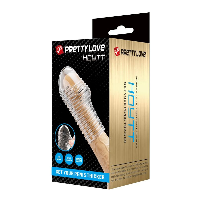 Pretty love - hottt penis sleeve get your penis thicker transparent 2