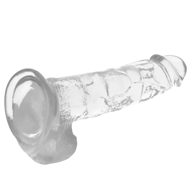 Xray Clear Cock With Balls 22cm X 4.6cm - Dildo 2