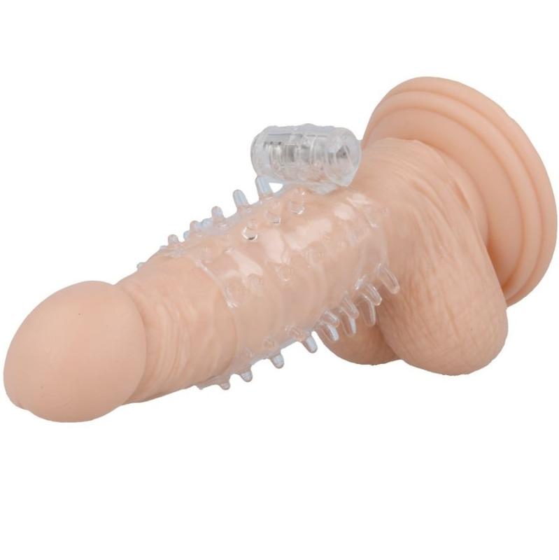 Casual Ring Vibrating Sleeve Transparent 1