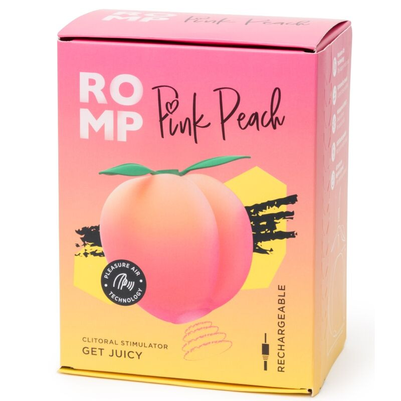 Romp - pink peach clitoral suction 3