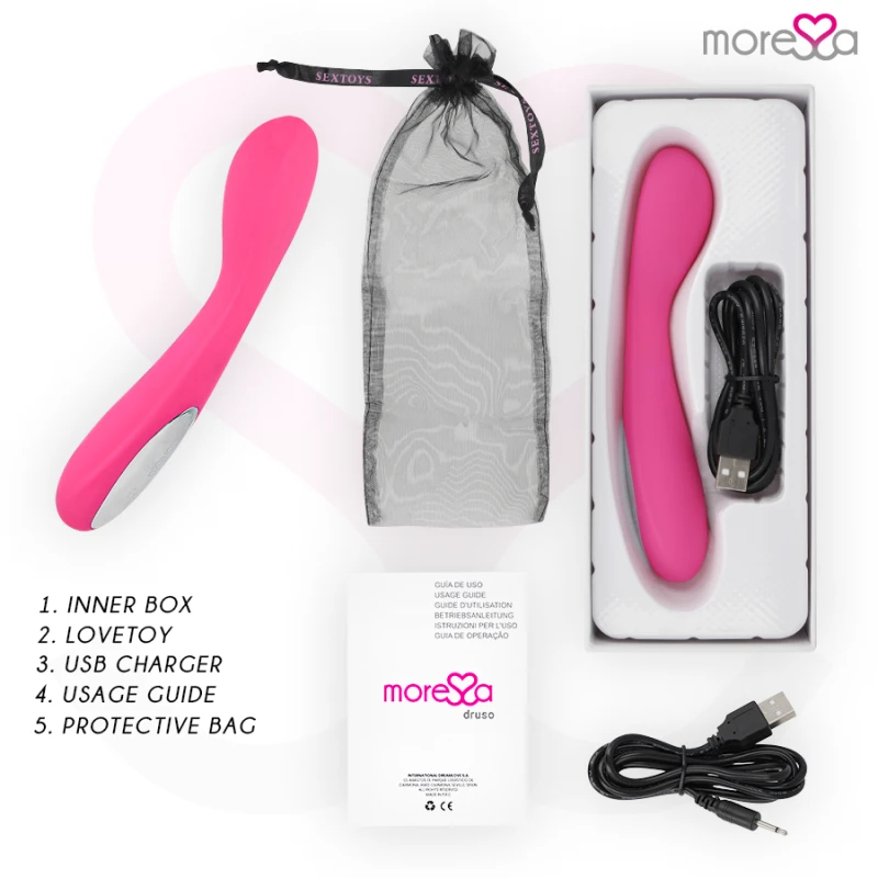Amoressa Druso Premium Silicone Rechargeable 5