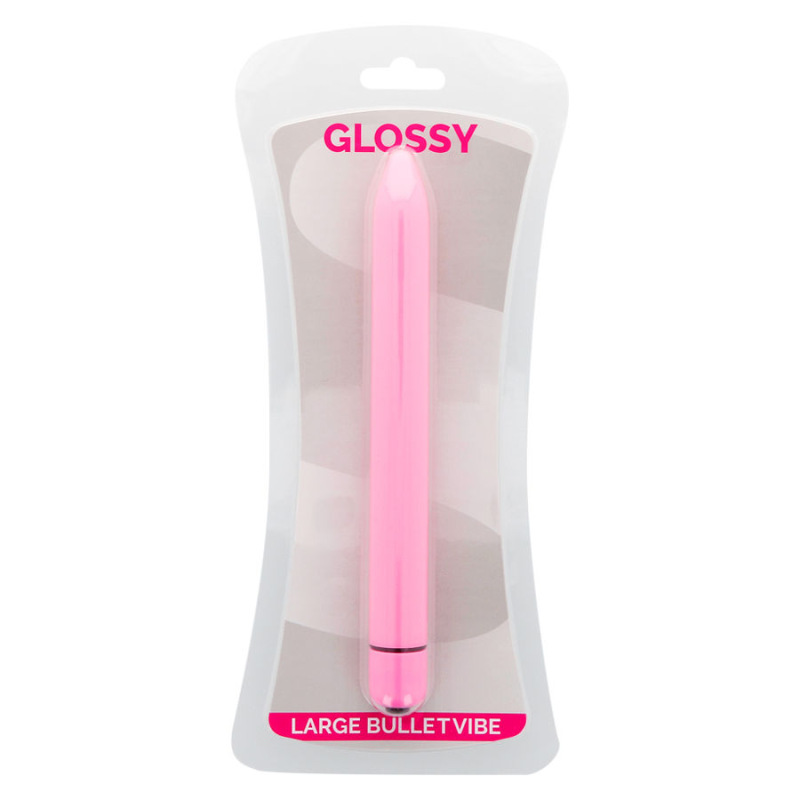 Glossy - slim vibrator pink 2