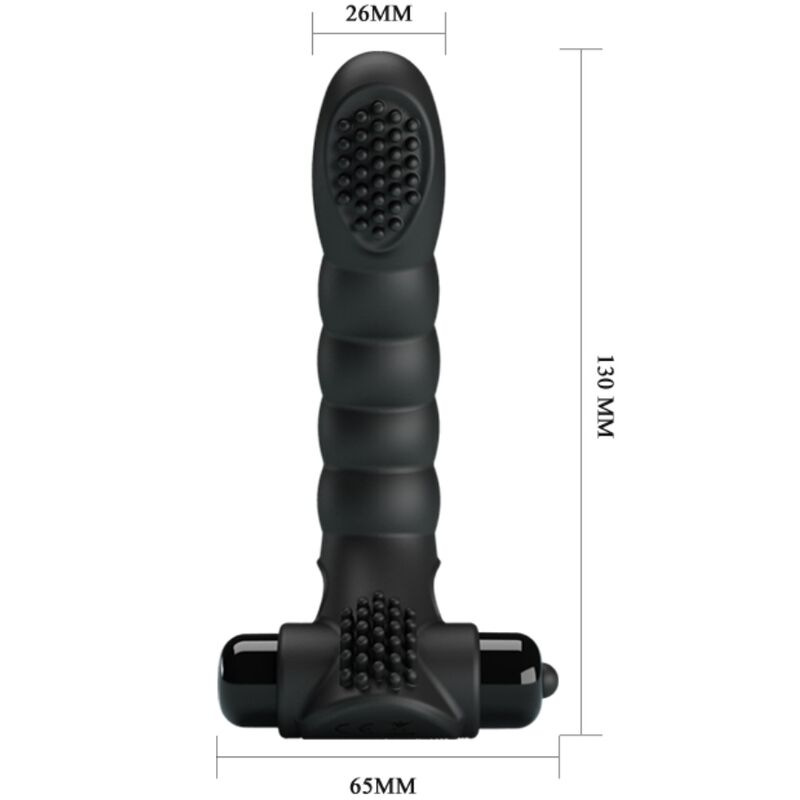 Pretty love - alexander finger vibrator 10 vibrations black 3