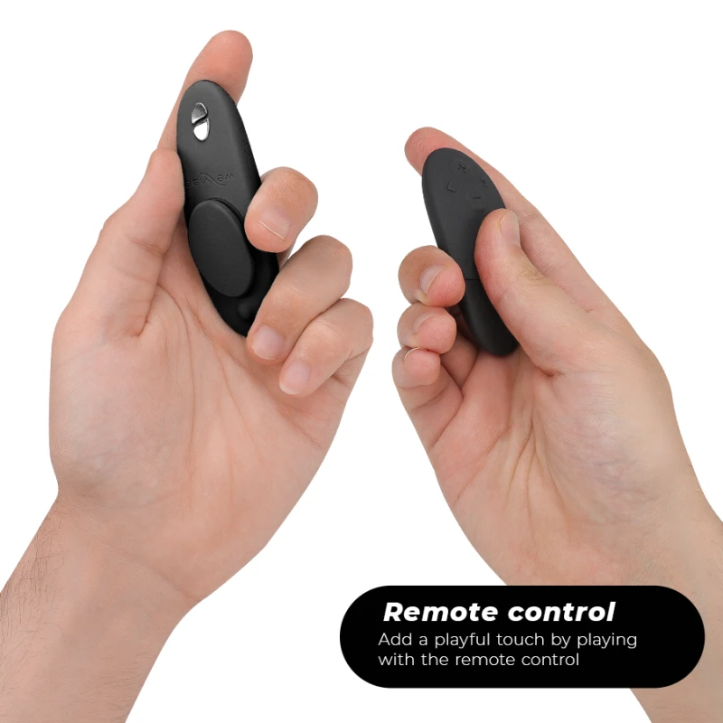 We-Vibe - Moxie + Clitoral Vibrator Satin Black 2