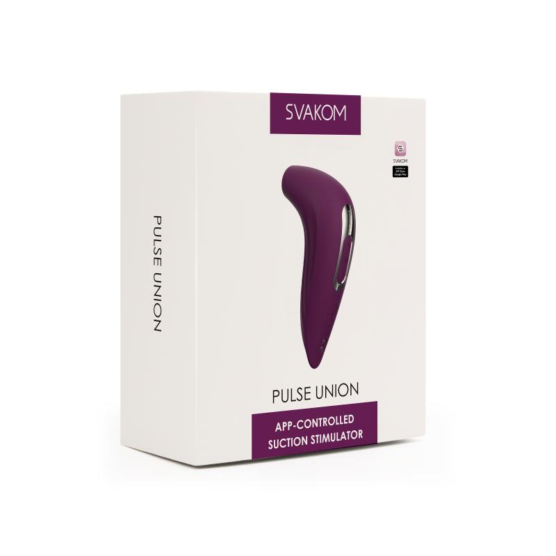 Svakom - Pulse Union App-Controlled Suction Stimulator Viole 8