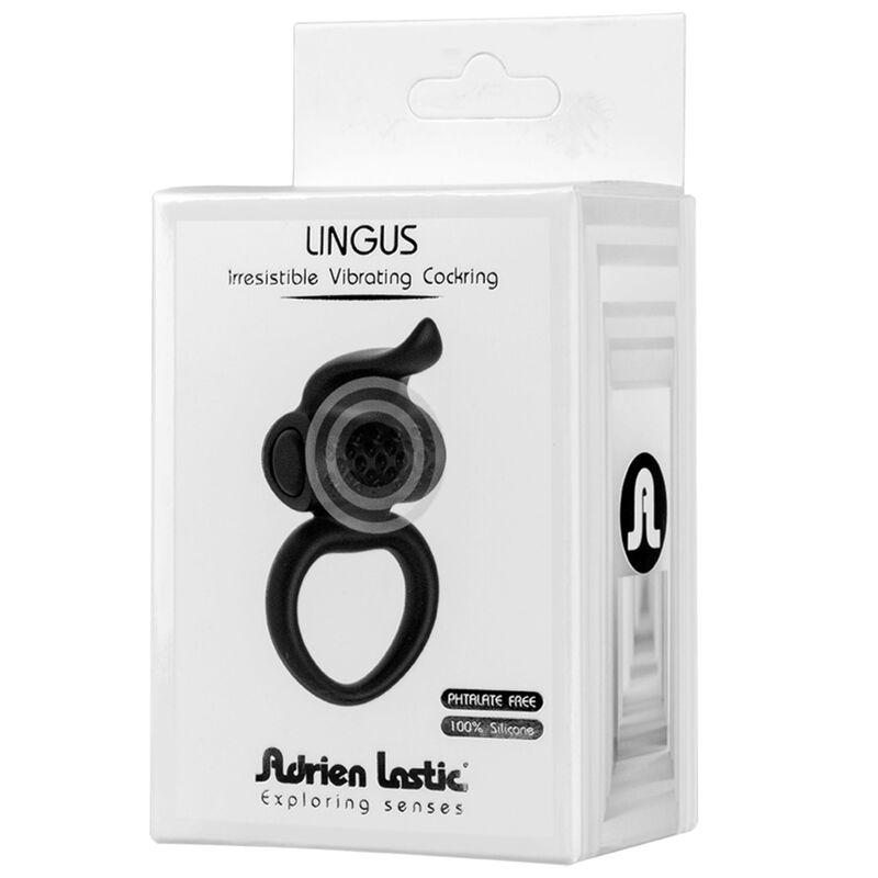 Adrien lastic - lingus black vibrator ring