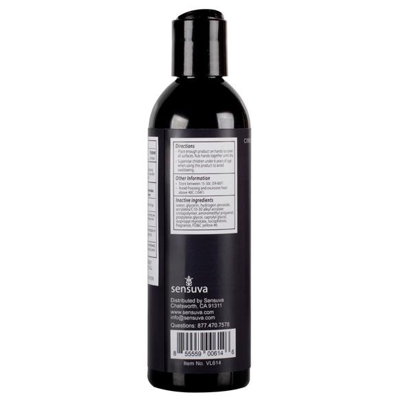 Sensuva - Hand Sanitizer Gel Sweet Citrus 240 Ml 3