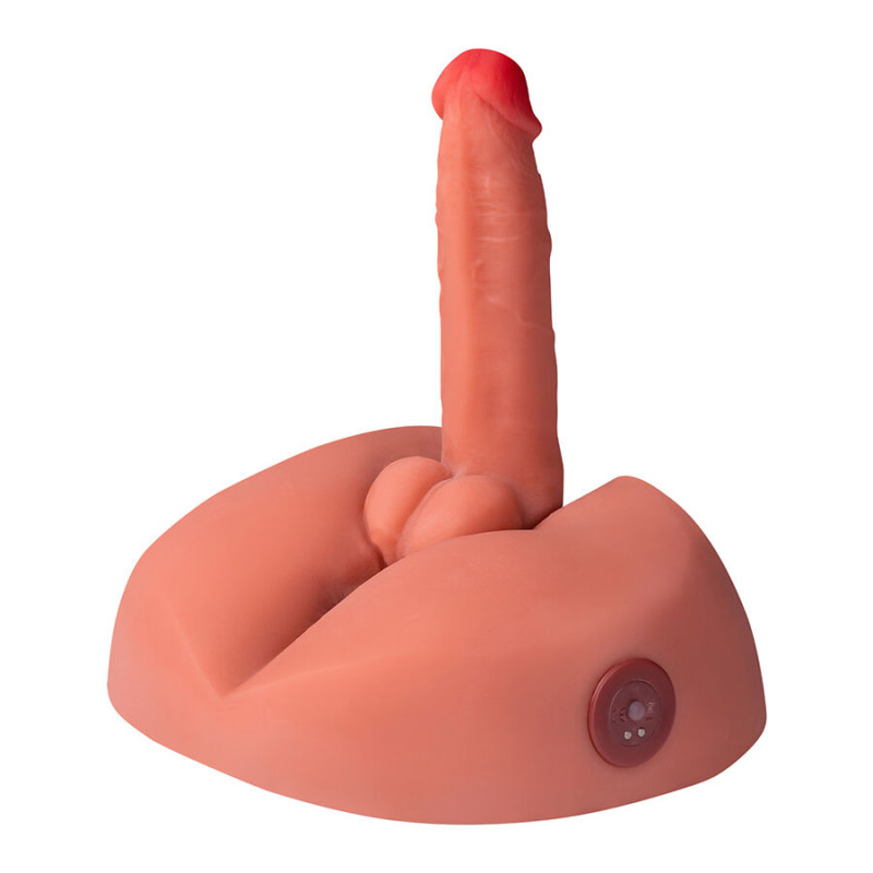 Xise - honey realistic dildo masturbator with vibration 25 cm 2