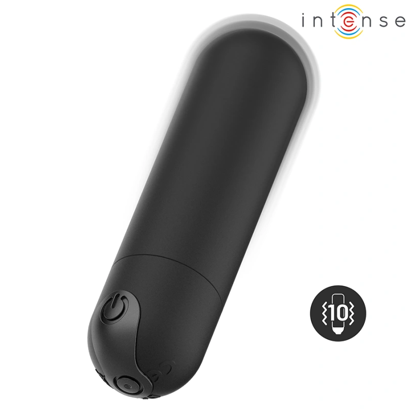 Intense - karen mini rechargeable vibrating bullet black 2