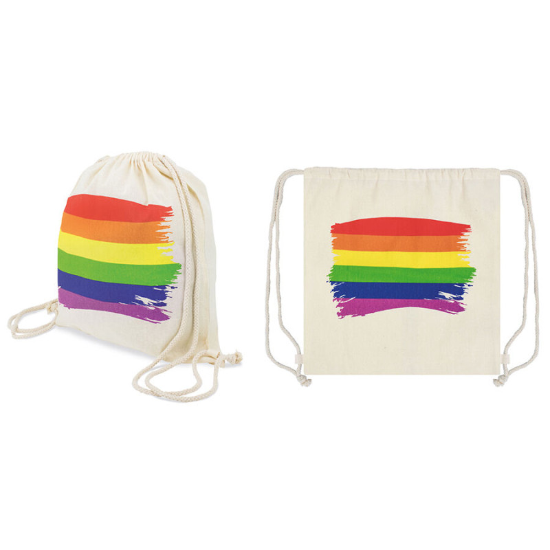 Pride - cotton lgbt flag backpack 2
