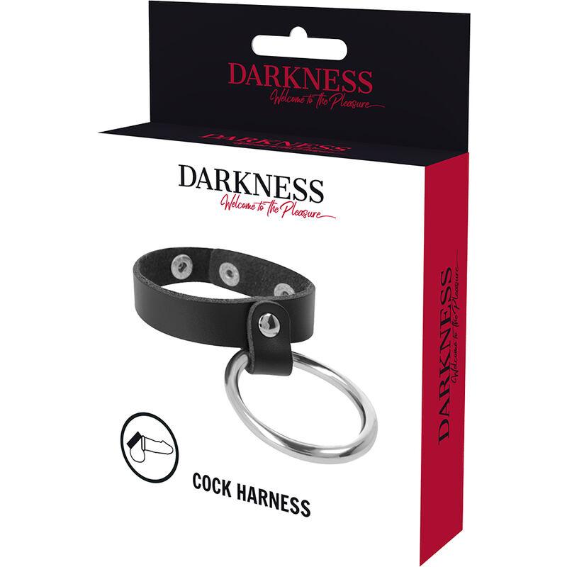 Darkness Metal Ring For The Penis And Testicles - Krúžok Na Penis
